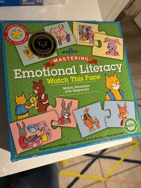eeBoo Watch This Face Mastering Emotional Literacy game